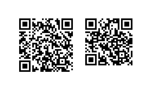 QR-Codes Vergleich Codeinhalt mit Groß- und Kleinschreibung