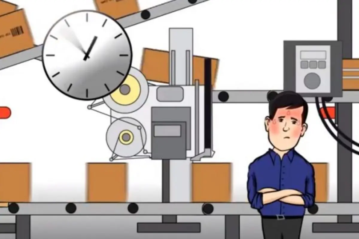 produktionsleiter stress animiert