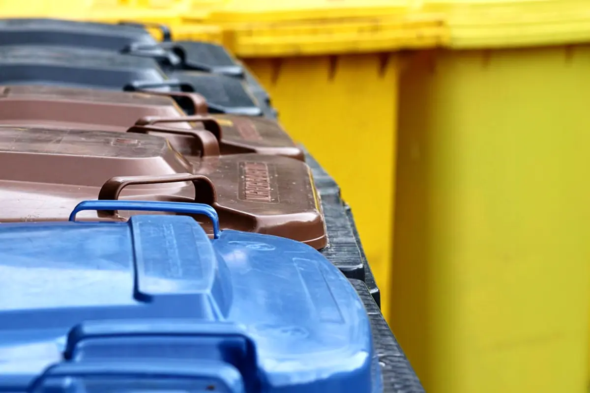 Mülltonnen für die Mülltrennung