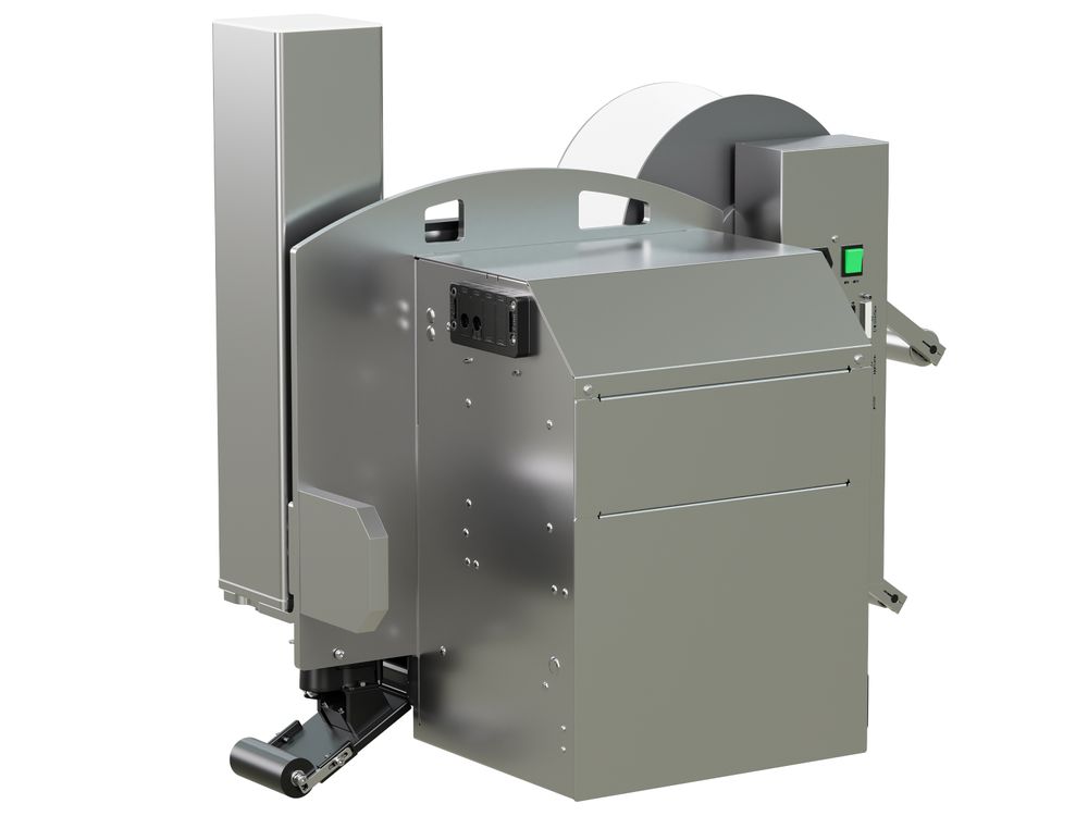 Etikettendruckspender Legi-E 4050E ohne Etiketten Rückseite