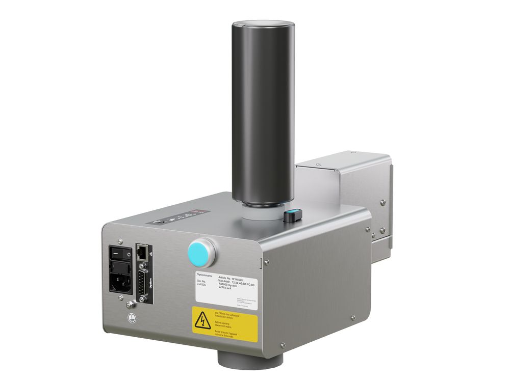 Industrieller Tintenstrahldrucker Markoprint X1JET XR Rückseite rechts