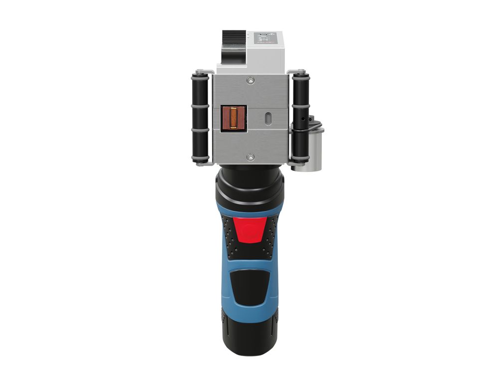 Industrieller Tintenstrahldrucker Markoprint X1JET HandHold frontal