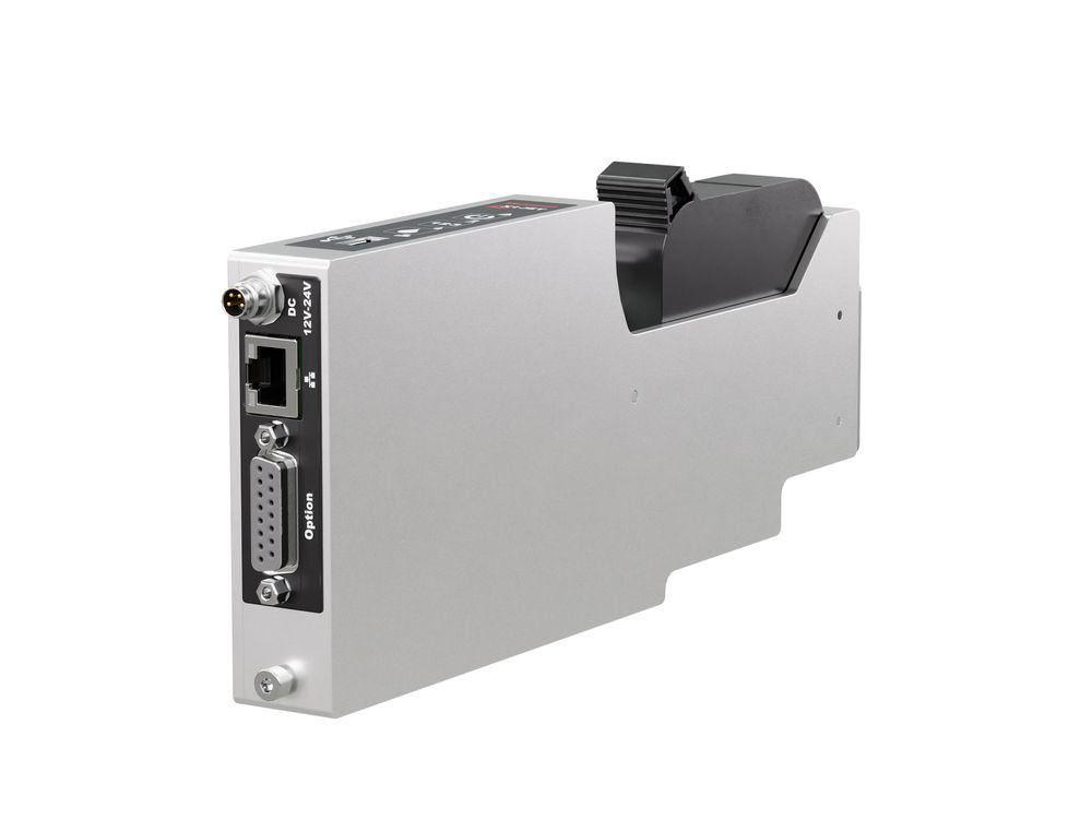 Industrieller Tintenstrahldrucker Markoprint X1JET HP Stitch Rückseite rechts