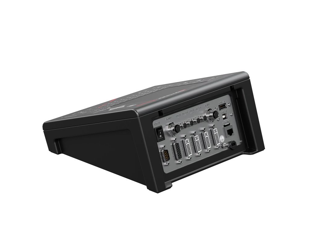 Industrieller Tintenstrahldrucker Markoprint integra Coreflex Rückseite links