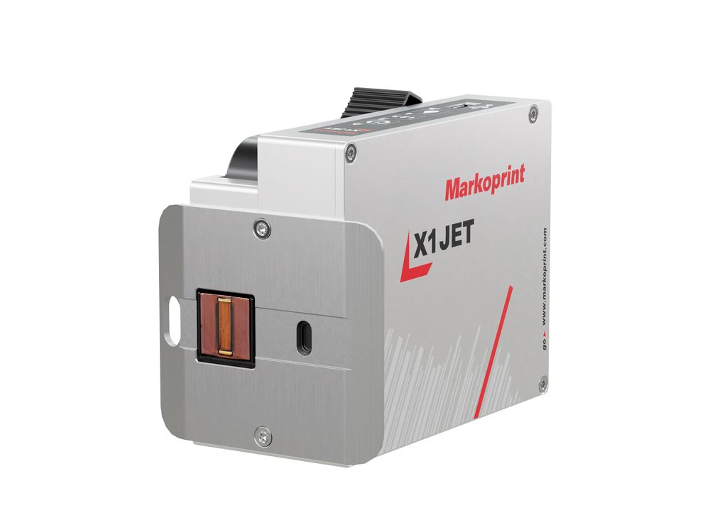 Industrieller Tintenstrahldrucker Markoprint X1JET HP Premium frontal rechts