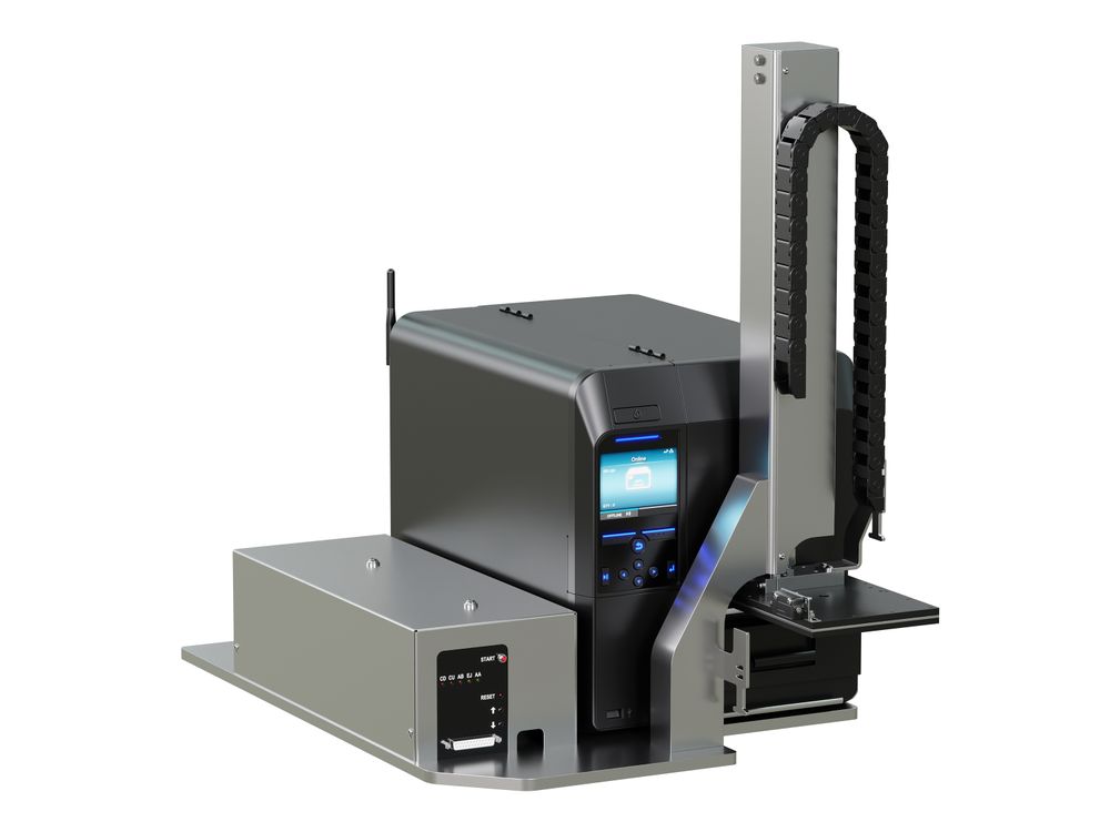 Etikettiersystem Legi-Air 2050 vorne rechts