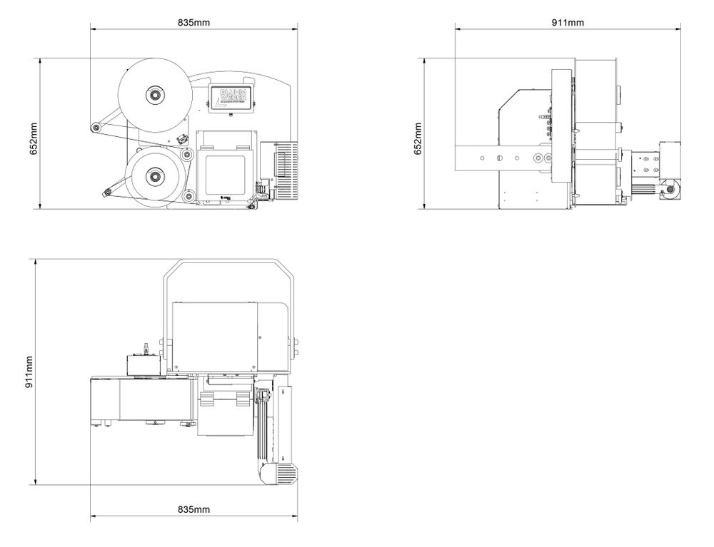 Technische Zeichnung Legi-Air 4050 RR
