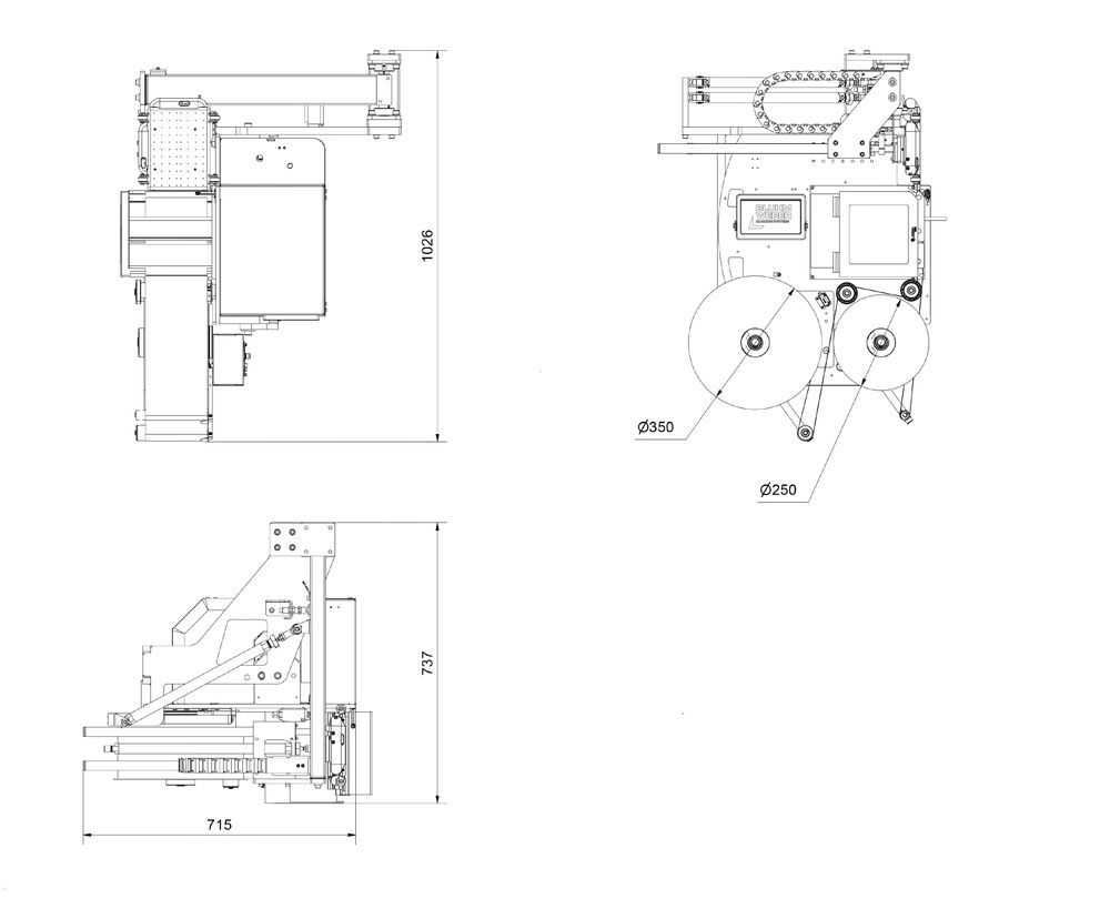 Technische Zeichnung Legi-Air 4050 E2A