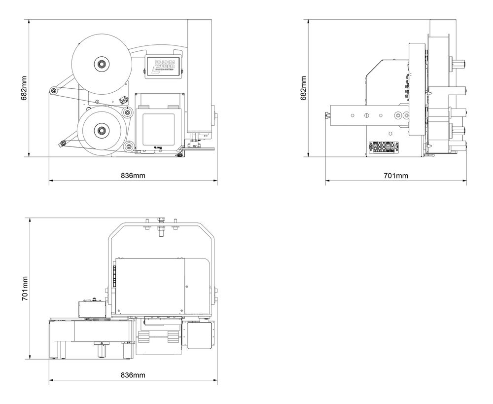 Technische Zeichnung Legi-Air 4050 E