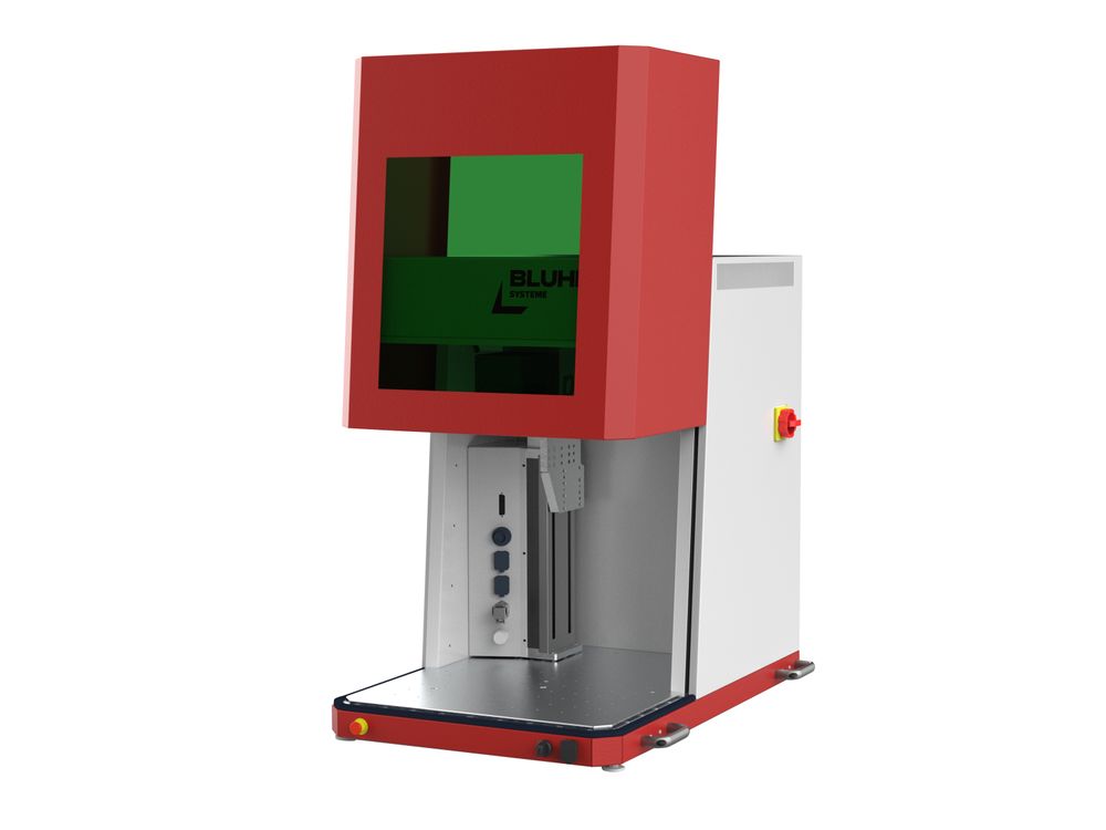 Laserstation LG100 offen von vorne links