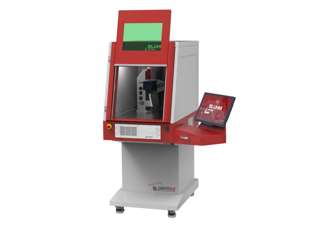 Laserstation LG200 offen von vorne links