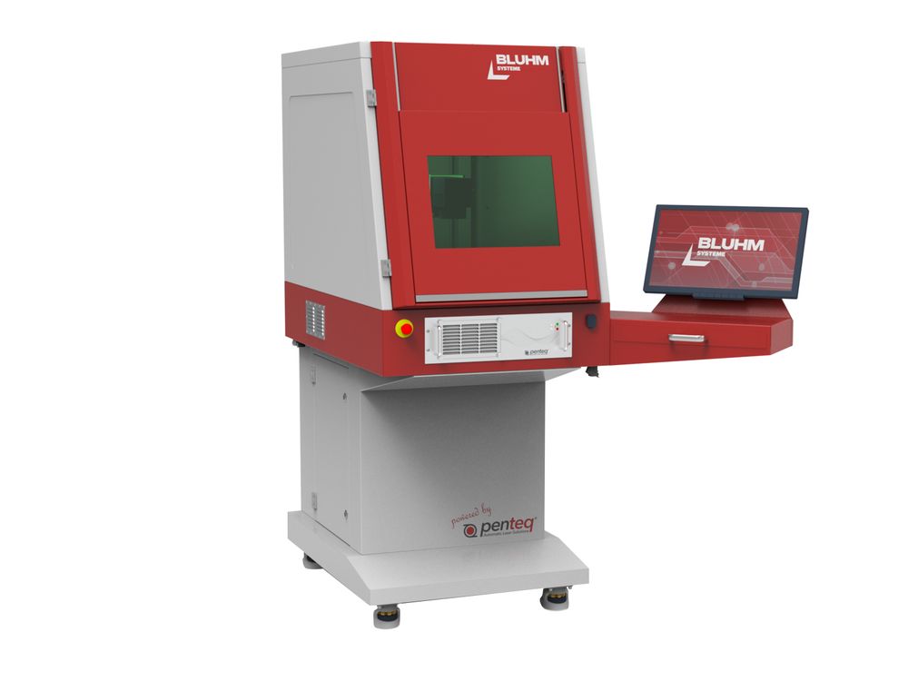 Laserstation LG200 geschlossen von vorne rechts