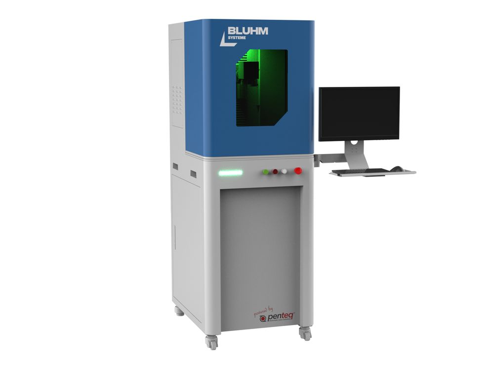 Laserstation Penlite geschlossen von vorne rechts