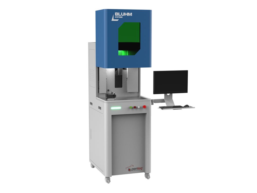 Laserstation Penlite offen von vorne rechts