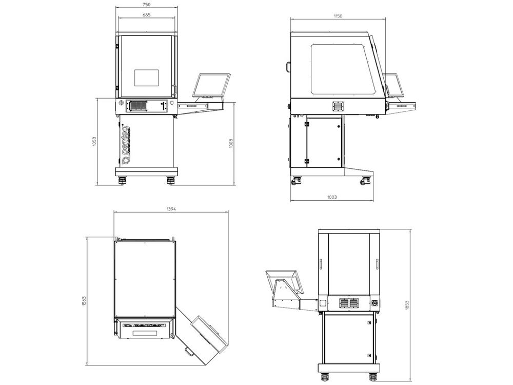 Technische Zeichnung LG200