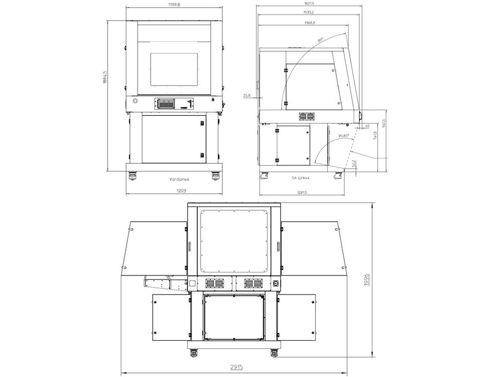 Technische Zeichnung LG300