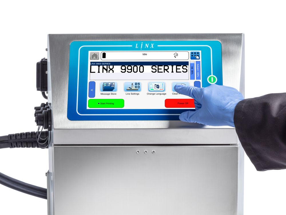 LINX 9900 Touchdisplay