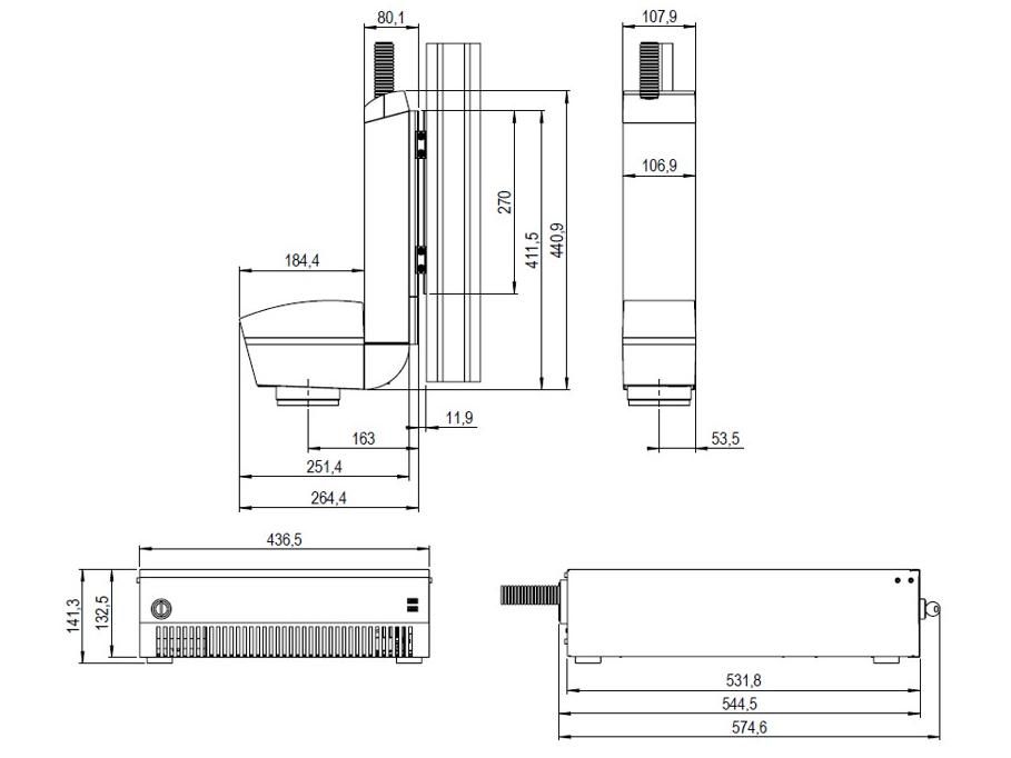 Technische Zeichnung FSL20 FSL50
