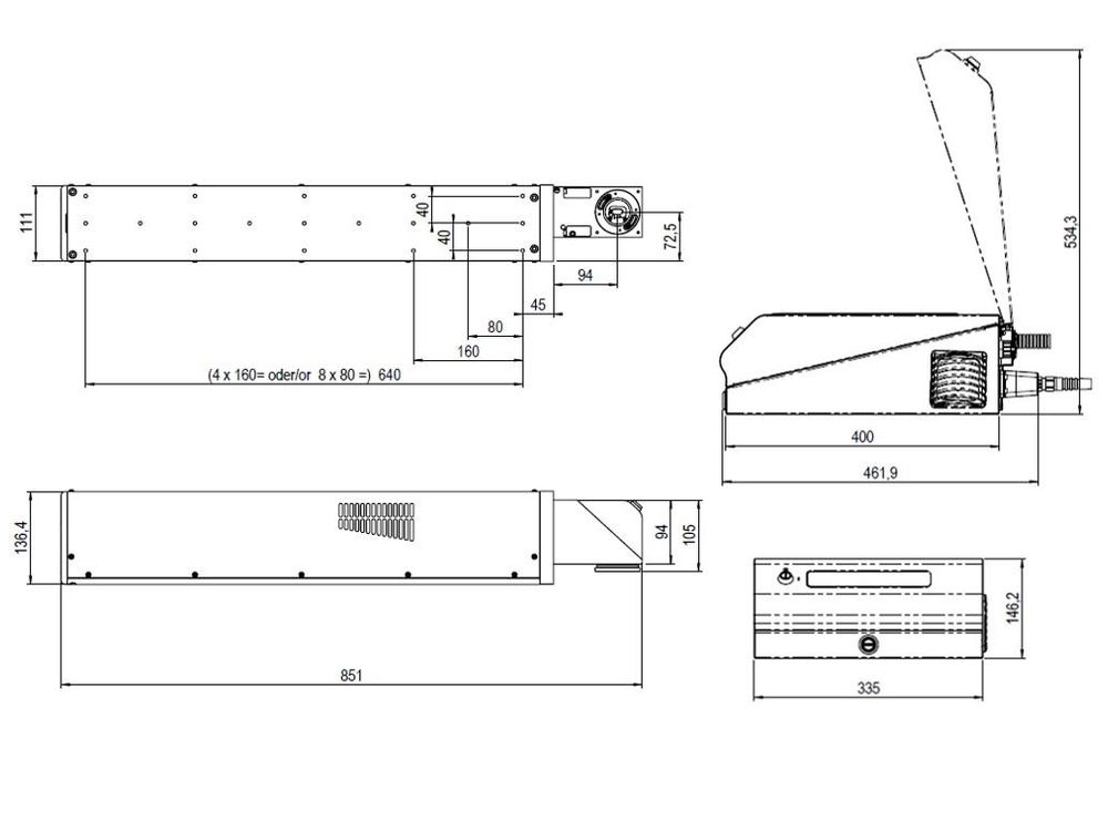 Technische Zeichnung CSL10