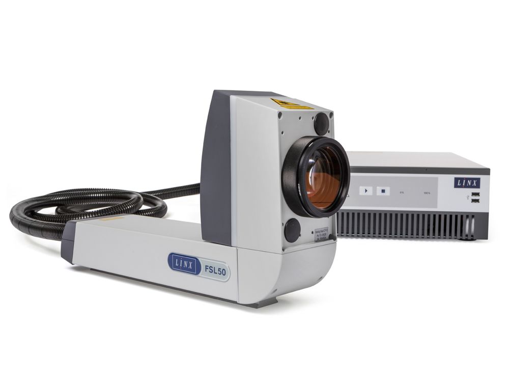 Linx FSL50 Laser Coder mit Versorgungseinheit