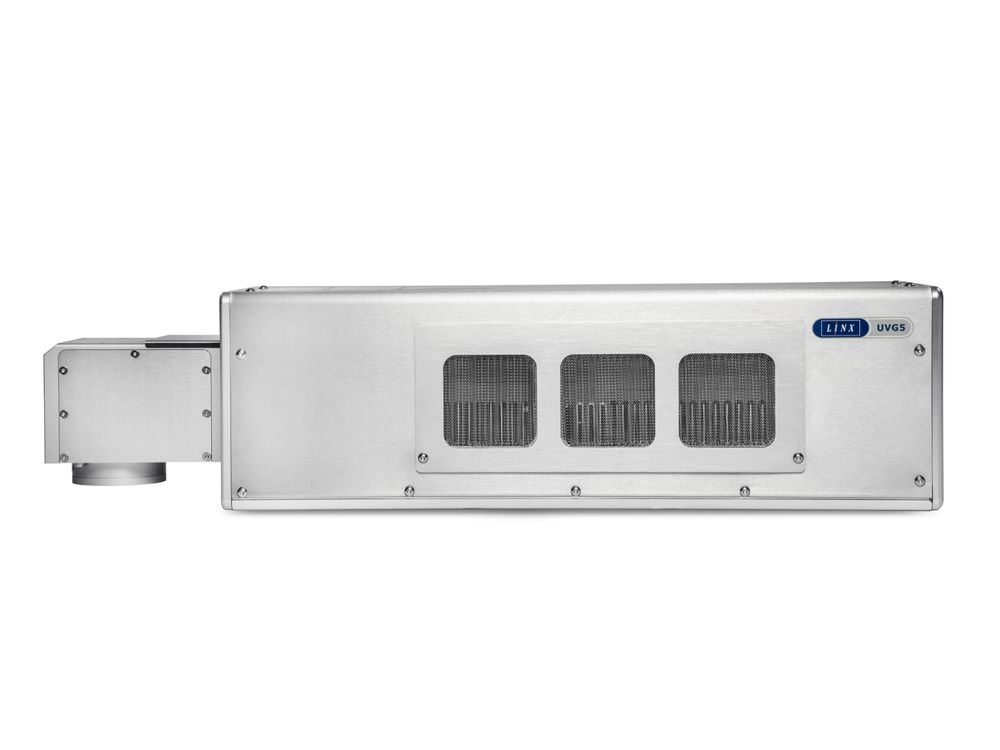 Linx UVG5 Laser Markiereinheit von Seite