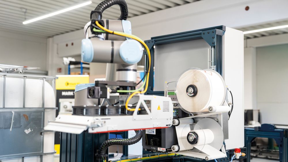 Legi-Air 4050B-R Etikettierung mit Robotern 2