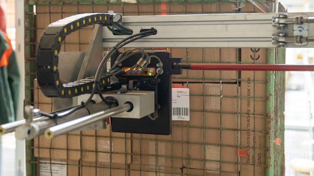 Legi-Air 4050E2A Etikett auf Palette 1