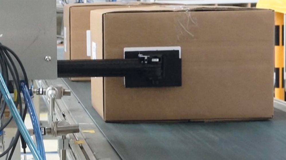 Legi-Air 4050RR Etikett auf Paket