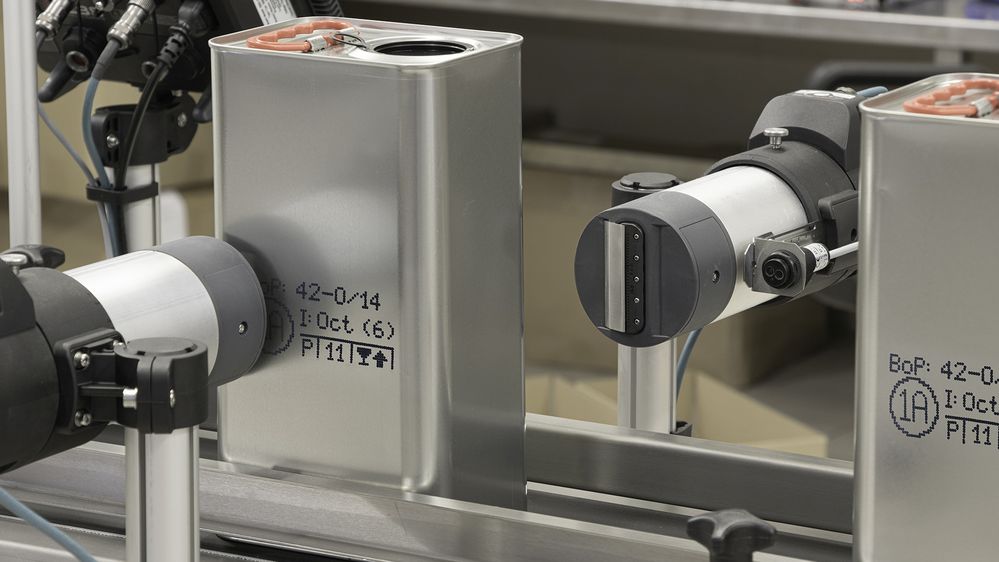 EBL-1600 Druck auf Kanister