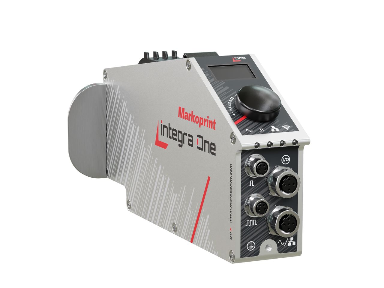 Industrial inkjet printer Markoprint integra One back left