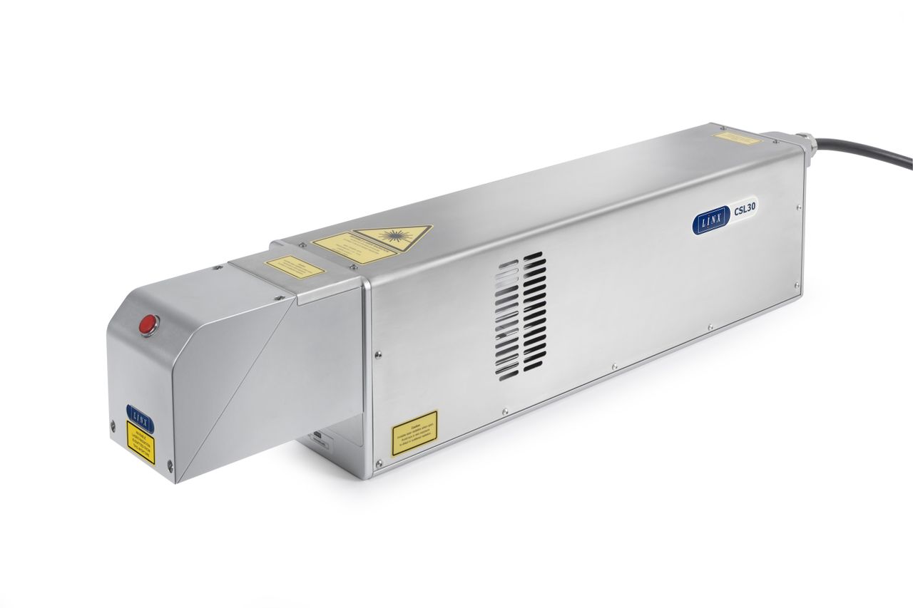 Linx CSL30 Laser Markiereinheit von vorne links