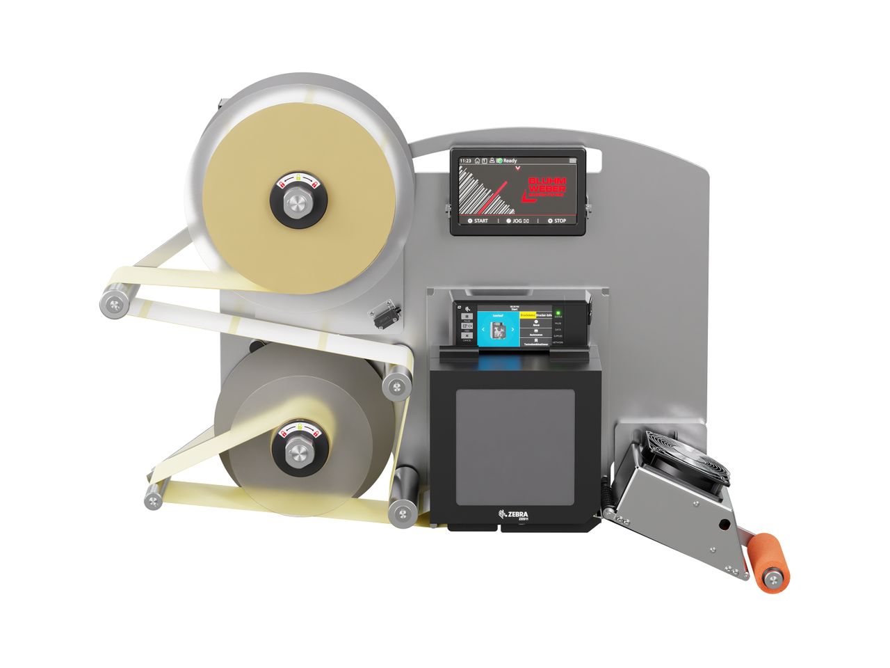 Label print applicator Legi-E 4050B with front labels