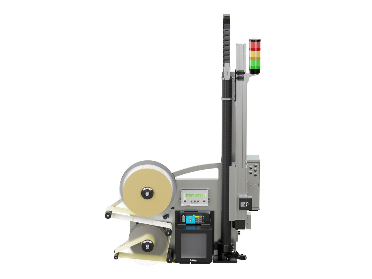 Legi-Air 6000 label print applicator with front labels