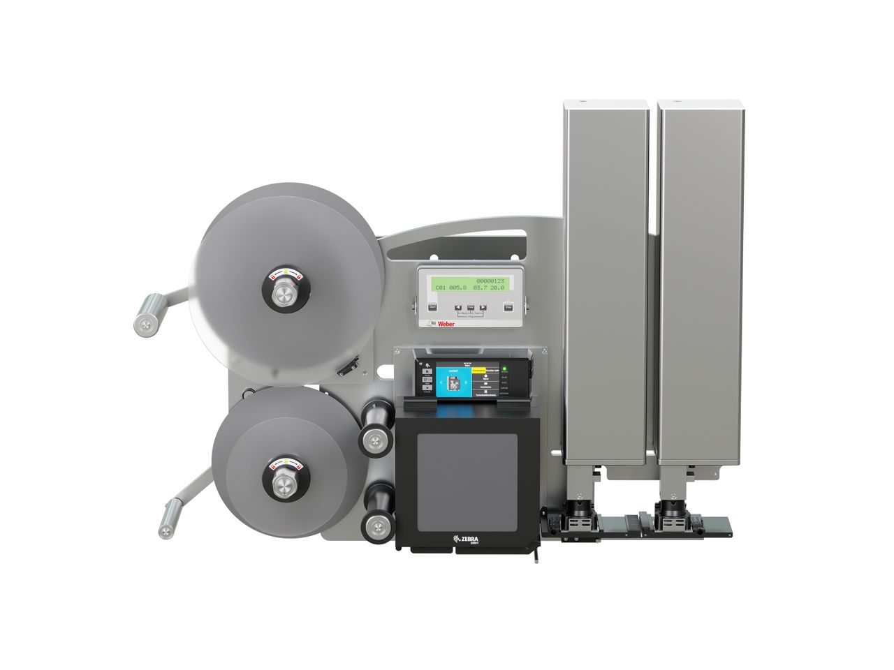 Label print applicator Legi-Air 4050CWB without labels frontal