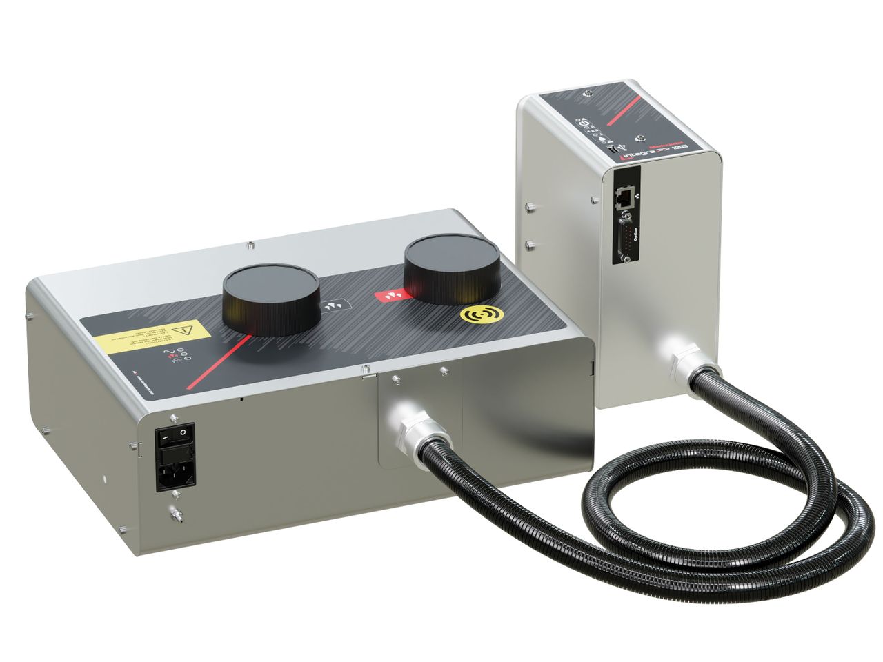 Industrieller Tintenstrahldrucker Markoprint integra PP 108 bicolor Rückseite