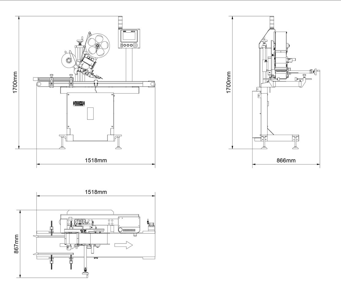 Technical drawing Geset 211