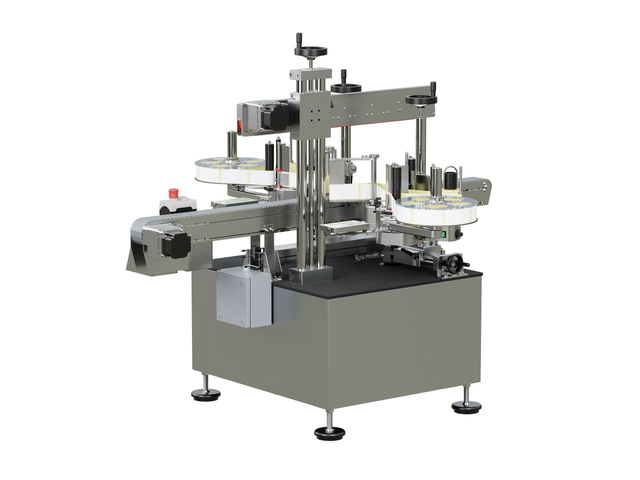 Geset 214 labeling system with labels rear side