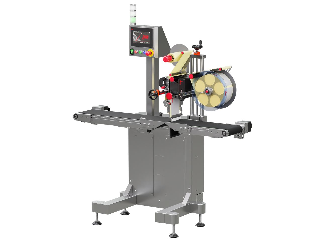 Geset 218 labeling system with labels right