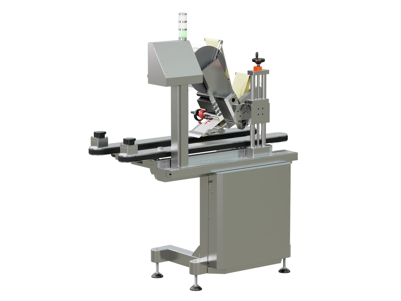 Geset 241 labeling system with labels rear side