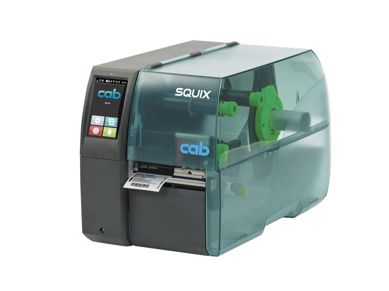 cab squix 4 label printer front left
