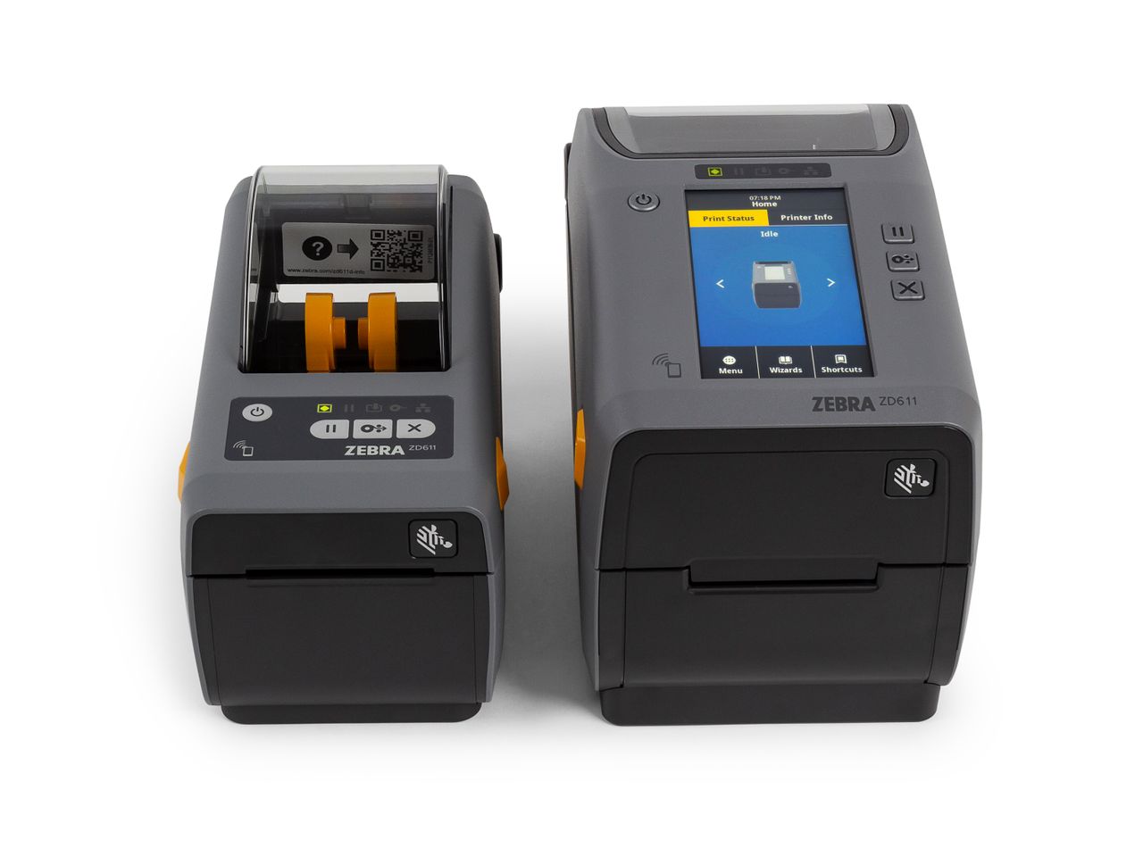 Zebra ZD611d and ZD611t label printer models