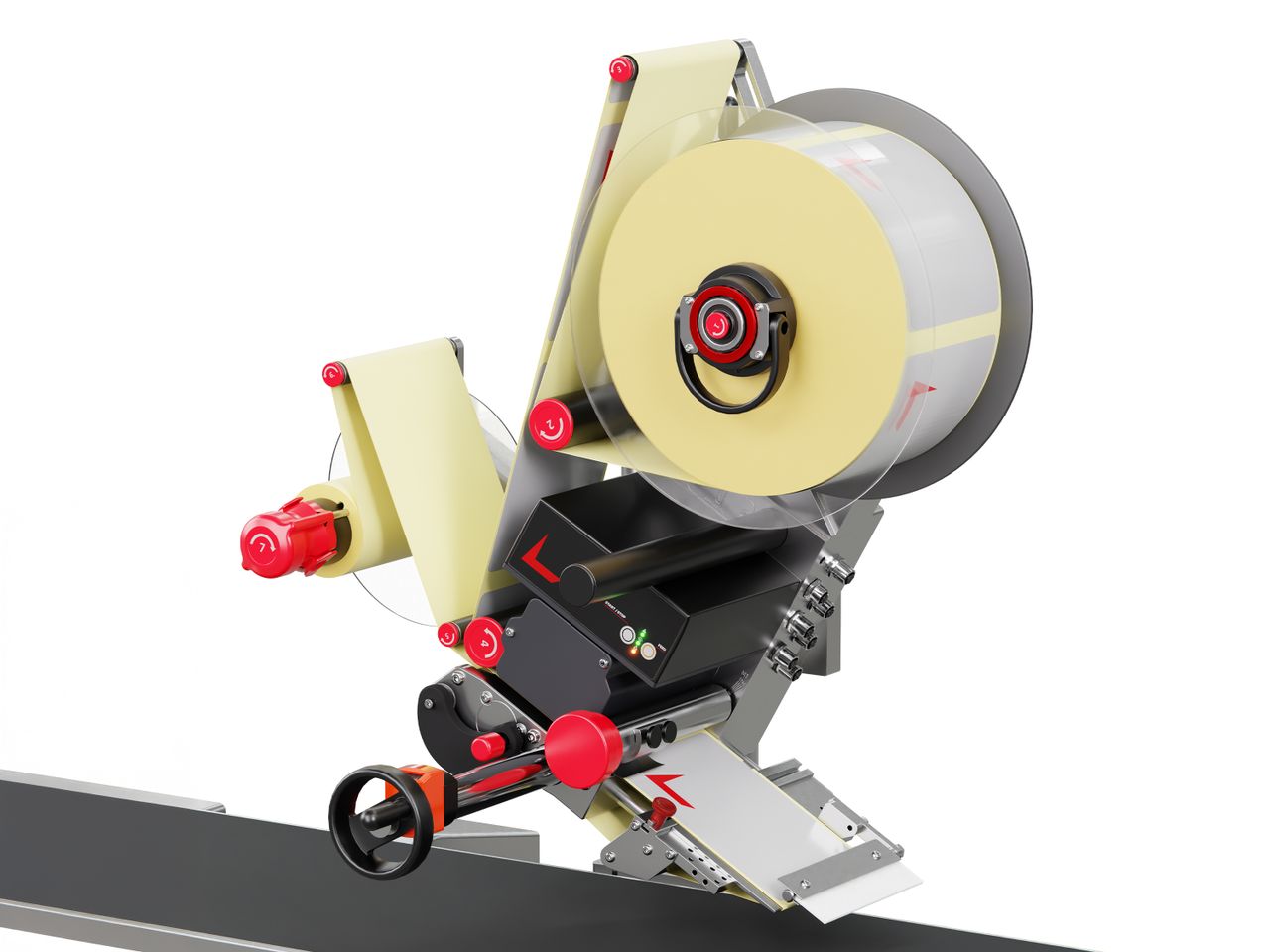 Etikettieranlage Geset 211 mit Etiketten rechts