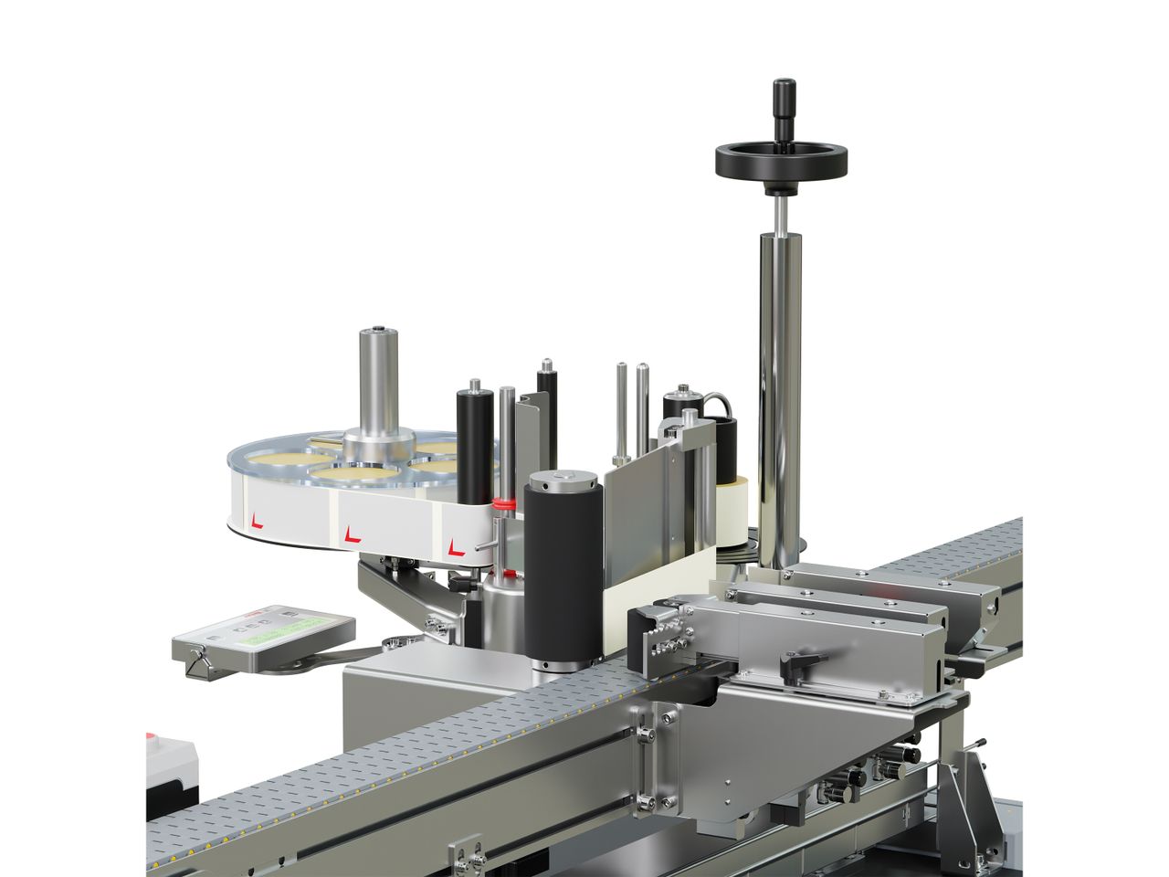 Etikettieranlage Geset 222 mit Etiketten rechts