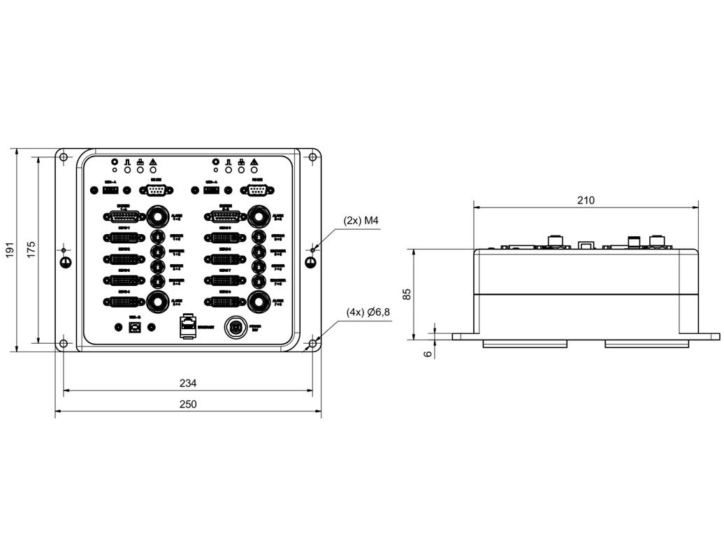 Technical Drawing Markoprint integra Quadro2