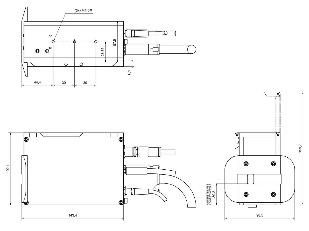 Technical Drawing Markoprint IP-JET
