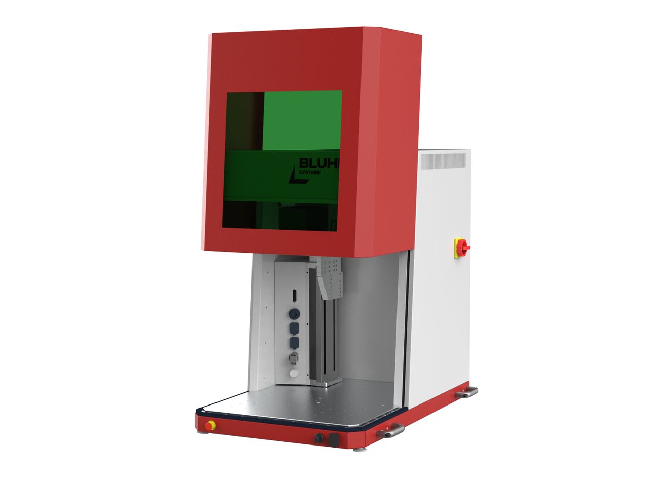 Laserstation LG100 offen von vorne links