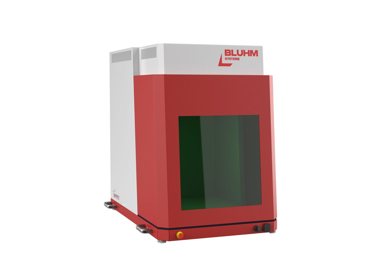 Laserstation LG100 geschlossen von vorne rechts