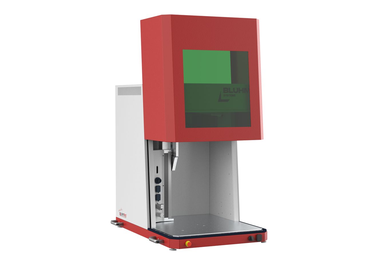 Laserstation LG100 offen von vorne rechts