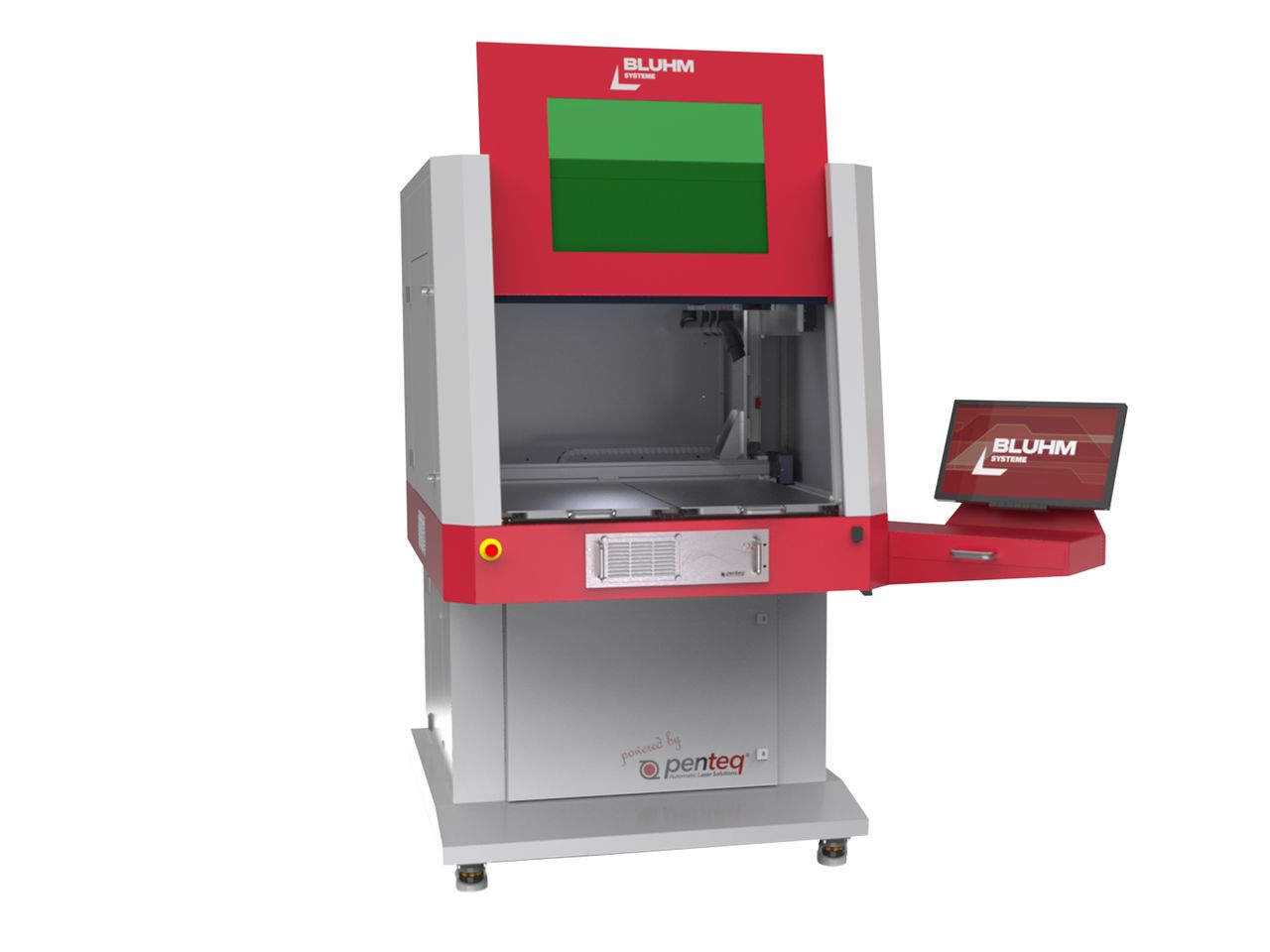 Laserstation LG300 offen von vorne