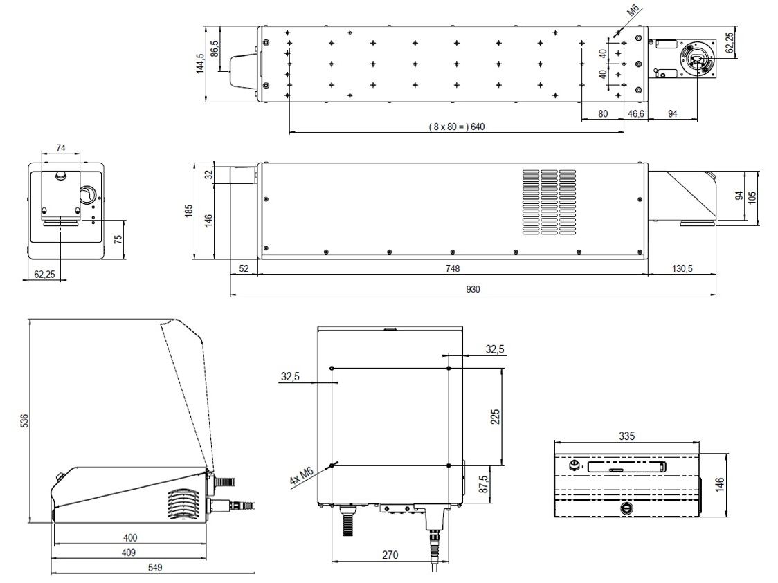 Technische Zeichnung CSL60